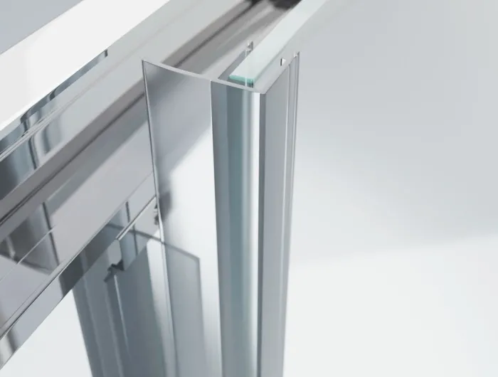 POINT 100x80 Clear Obdélníková sprchová zástěna