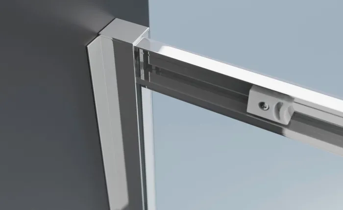 POINT 100x80 Clear Obdélníková sprchová zástěna