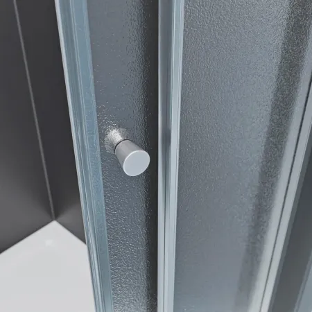 POINT AS 100x80 Grape Asymetrická sprchová zástěna