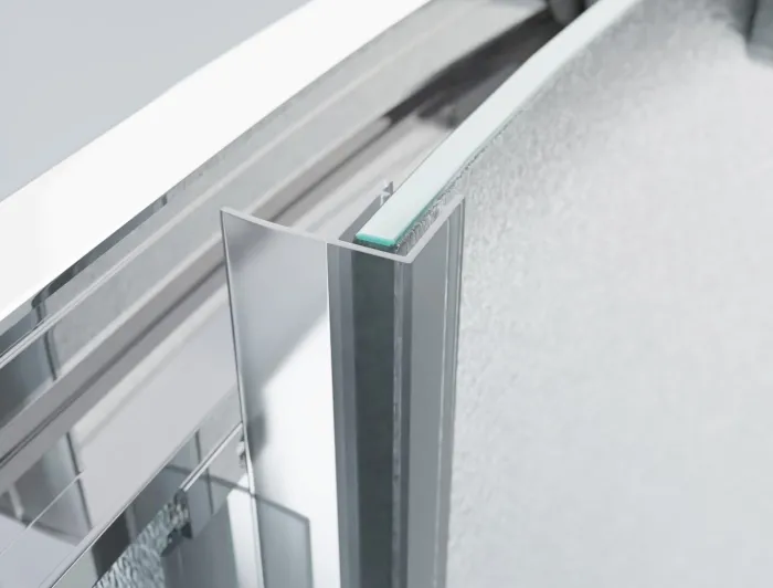 POINT Q 90x90 Grape Čtvercová sprchová zástěna