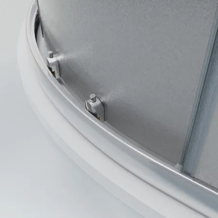 POINT AS 100x80 Grape Asymetrická sprchová zástěna