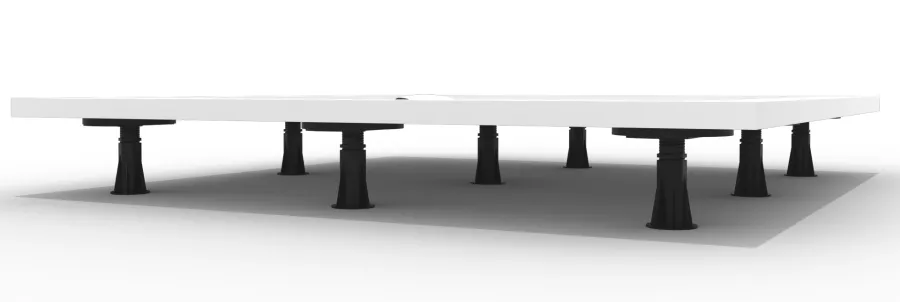 HARD-ROCKY Lepící nožička ke sprchovým vaničkám