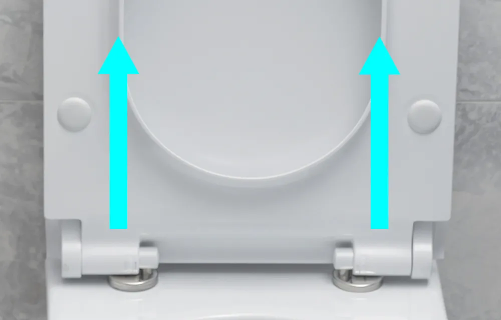 DARIO WC sedátko, SLIM, Soft Close, Easy Take, bílá