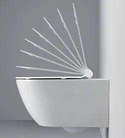 SOFIA WC sedátko, Soft Close, bílá