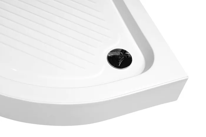 POINT LOR 90 Grape Čtvrtkruhový sprchový kout s akrylátovou vaničkou