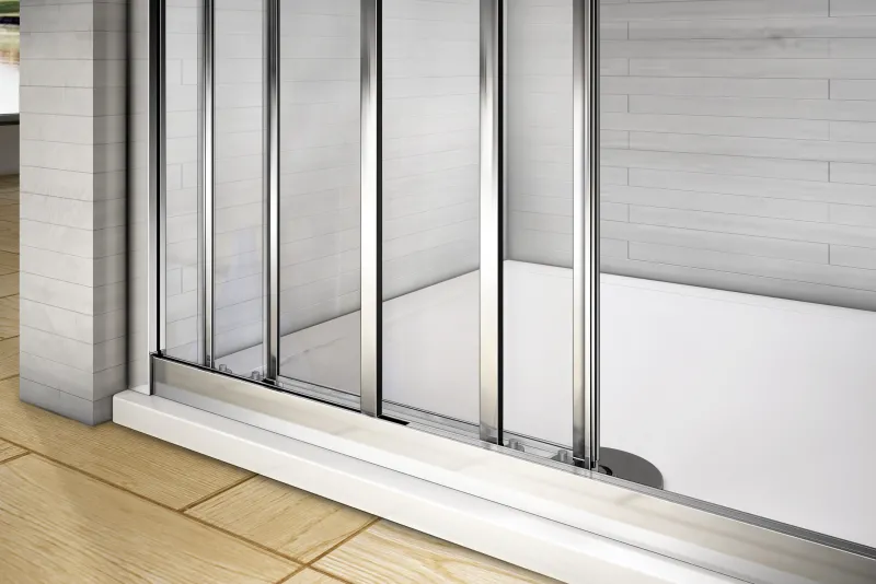 AFTER 120 Clear Třídílné posuvné sprchové dveře