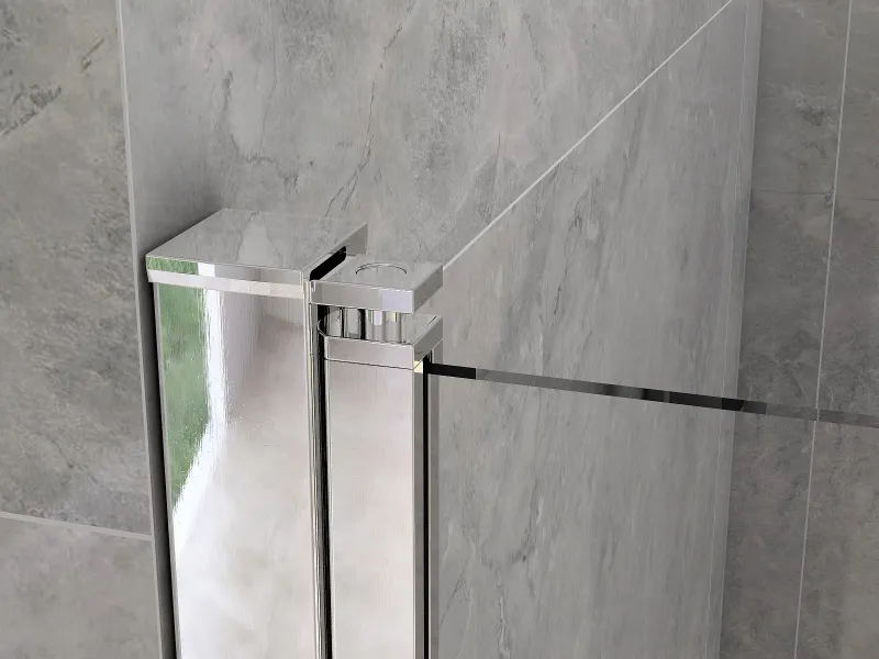 HANY 88-92 Čiré Sprchové dveře otevírací dvoukřídlé