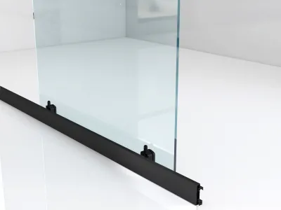 TERA Black 100-105 Grape Sprchové dveře posuvné