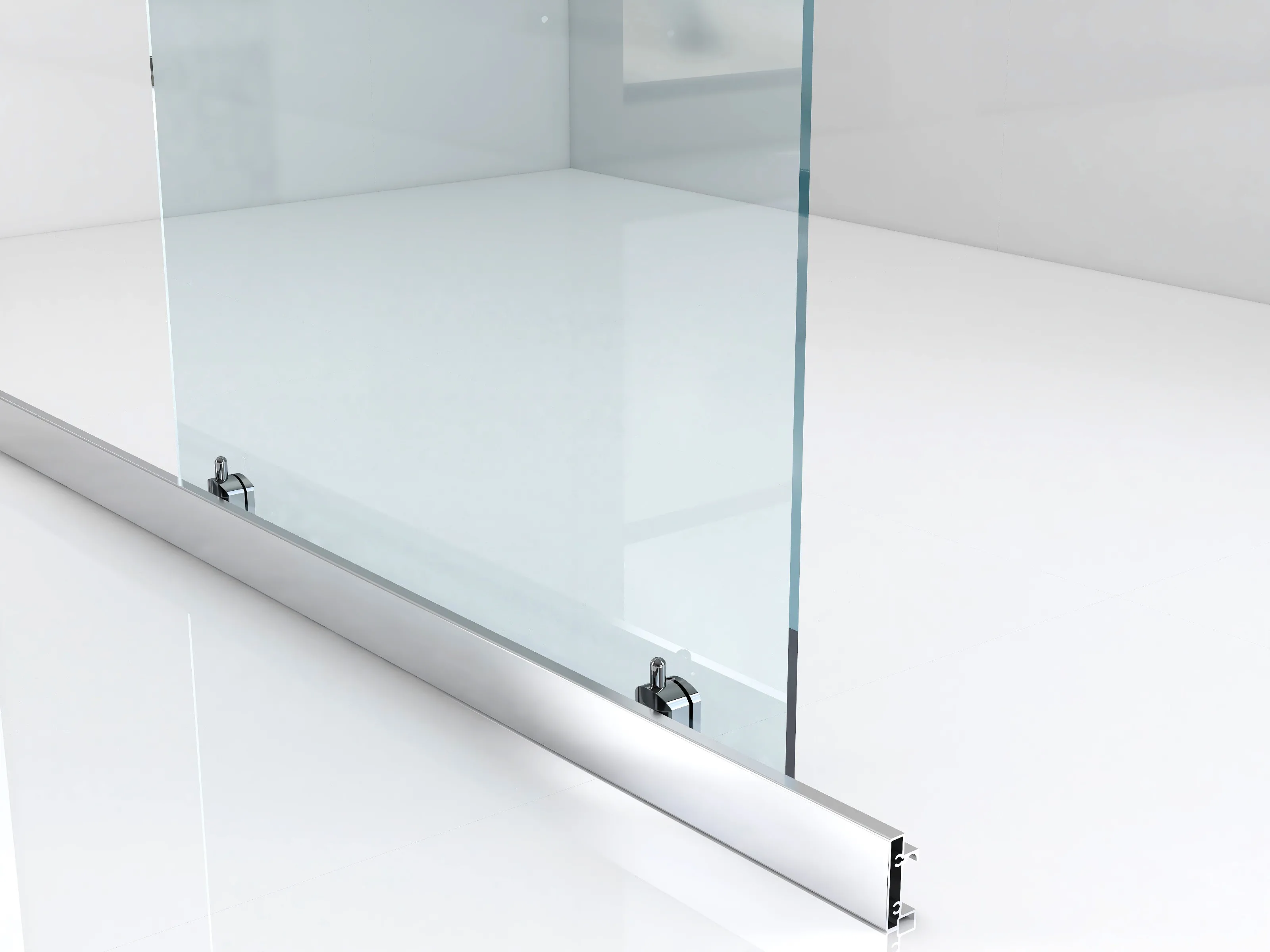 TERA 125-130 Čiré Sprchové dveře posuvné