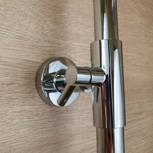 EAST Chrom Sprchový set s termostatickou baterií - kulatý