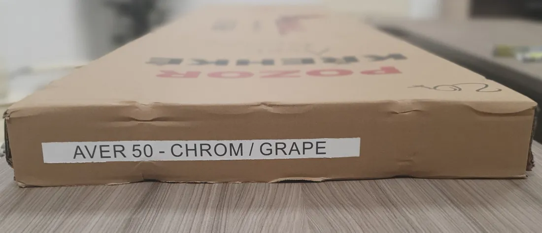 AVER COMBI 85x80 Grape Sprchový kout obdélníkový