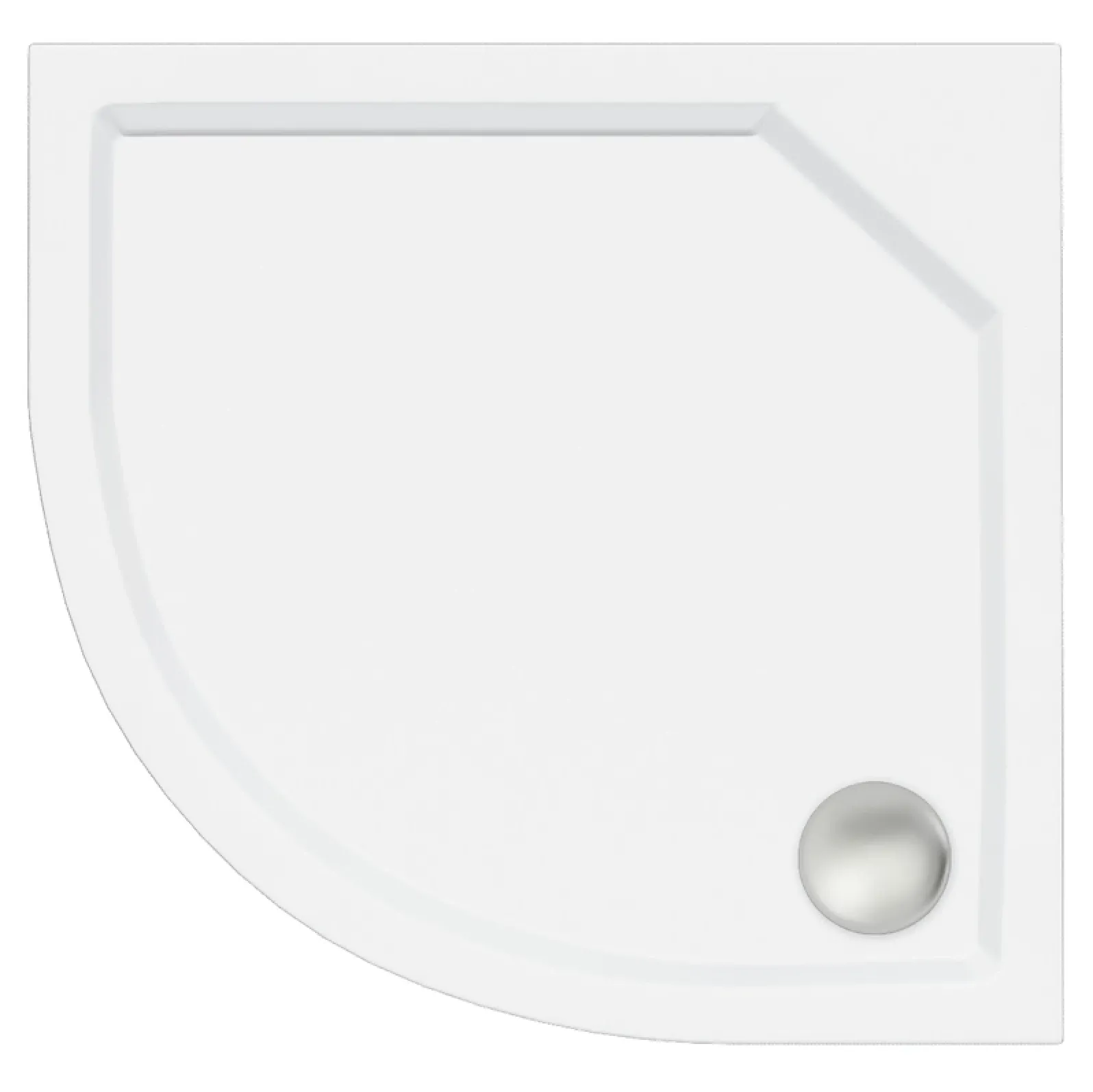 BIANCA 90 LAGO Sprchový box s mramorovou vaničkou