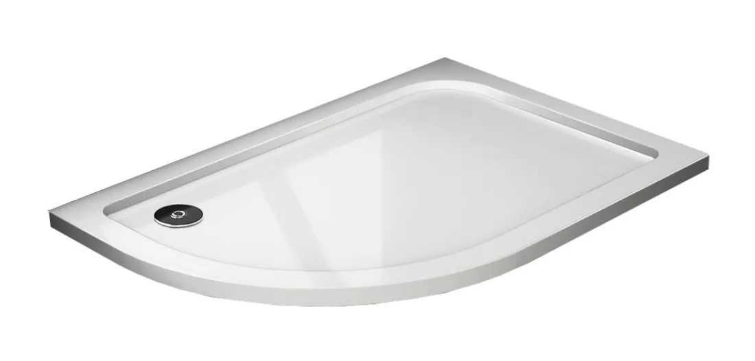 TORINO ROCKY 120x80 Pravý Sprchový kout čtvrtkruhový